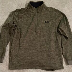Men’s Under Armour Green Quarter-Zip Pullover